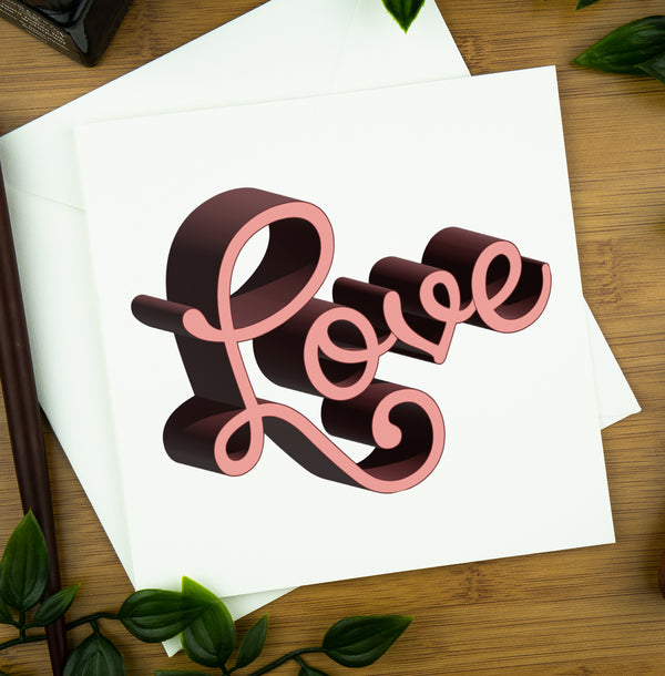 Luxury Greeting Card, Retro Love. | mothers-day-card-retro-love | com bossa studio