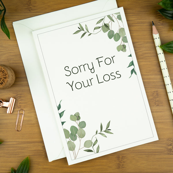 Condolence Card, Sorry for Your Loss. | copy-of-condolence-card-sorry-for-your-loss | com bossa studio
